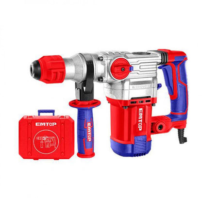 [ULRHRP1503] -Rotomartillo Sds Plus, 1-1/4 Pulg, 1,500 Watts, 5.5 Joules, 950 Rpm, 4,500 Gpm Con 3 Brocas Y 2 Cinceles. Emtop