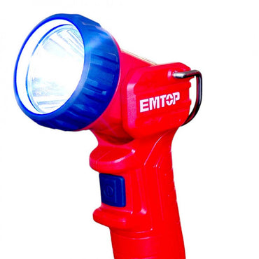 [ELFL2001] -Lampara De Trabajo Inalambrica, 20 Voltios, Lumenes 150, Sin Bateria Ni Cargador, Bare Tool.emtop