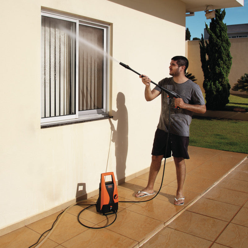 [PW1450TD-B3] -Hidrolavadora, 1,400 Watts, 1,512 Psi. Marca Black And Decker