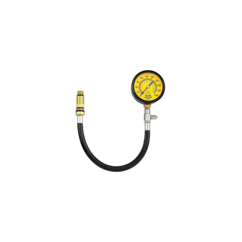 [79-033] -Probador De Compresion, De Manguera Flexible, Presion De 0 A 300 Psi . Marca Stanley