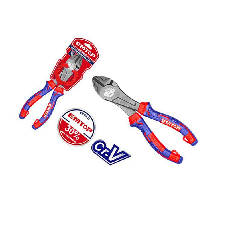[EPLRHD0721] -Alicate De Corte Diagonal De 7 Pulgadas. Marca Emtop