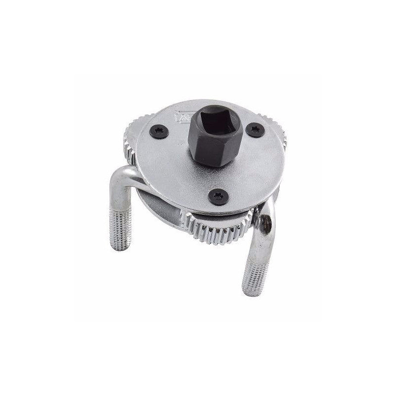 [79-043] -Llave Ajustable De Filtro De Aceite De 3 Brazos, Apertura De 2-12 A 4-3/4 Pulgadas. Marca Stanley