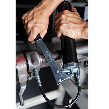 [78-031] -Engrasadora Manual, Tipo Palanca, Volumen 14 Onzas, 400 Gramos, 6 Pulgadas De Largo 152 Milimetros. Marca Stanley