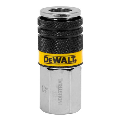 [DXCM036-0226] -Kit De Acoples Rapidos Rosca Npt 1/4 Plg 12 Pcs. 8 Conectores Macho, 2 Hembras Y 2 Acoples Rapido Hembra. Dewalt