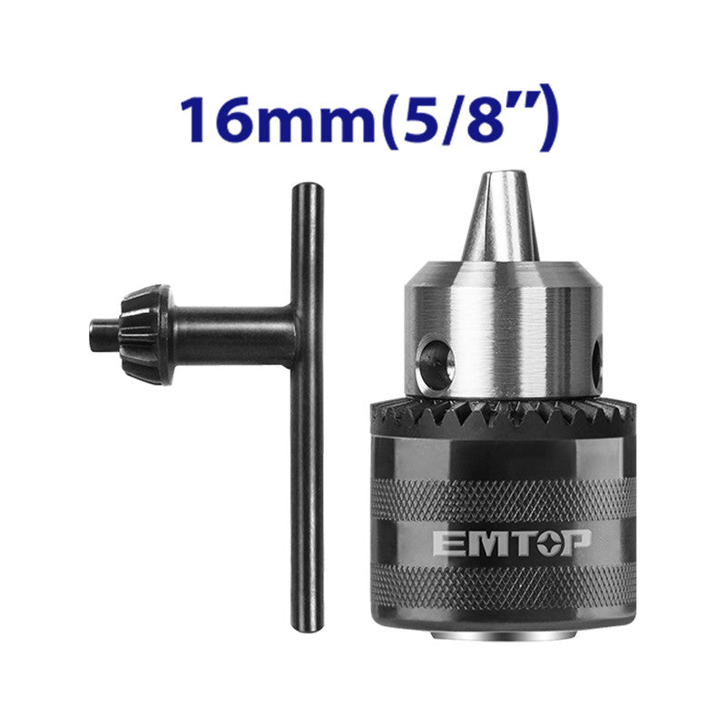 [EKCY1601] -Mandril/Portabrocas De 5/8, Rosca De 1/2 Pulgada Incluye Llave. Emtop