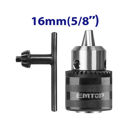 [EKCY1601] -Mandril/Portabrocas De 5/8, Rosca De 1/2 Pulgada Incluye Llave. Emtop