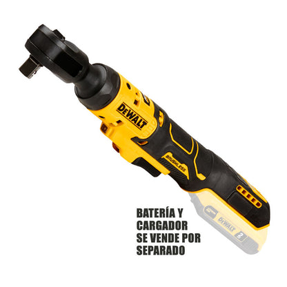 [DCF512B] -Ratchet Inalambrico Atomic 1/2 Plg, 20v, 70 Pie/Libra, Brushless, Sin Bateria Ni Cargador (Bare Tool). Dewalt
