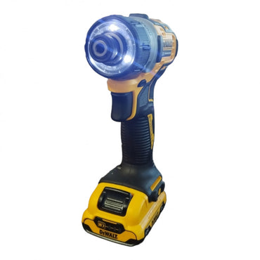 [DCF601F2] -Destornillador Inalambrico Vastago De 1/4, Motor Brushless De 12 Voltios, 2 Baterias, Cargador Y Maletin. Marca Dewalt