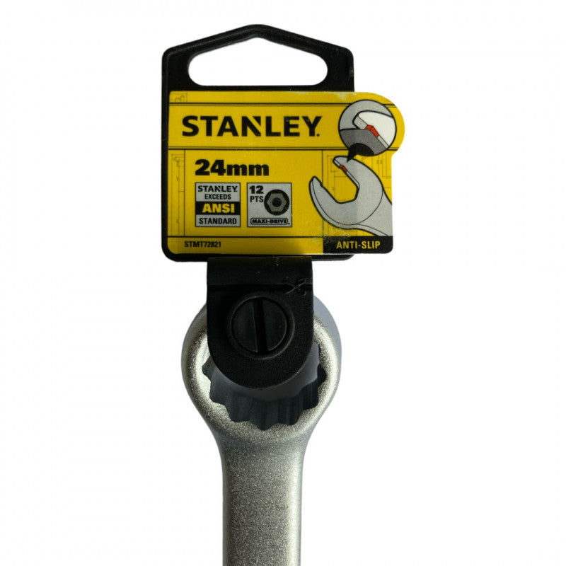 [STMT72821] -Llave De Combinada Anti-Slip, 24 Milimetros, 12 Puntos. Marca Stanley