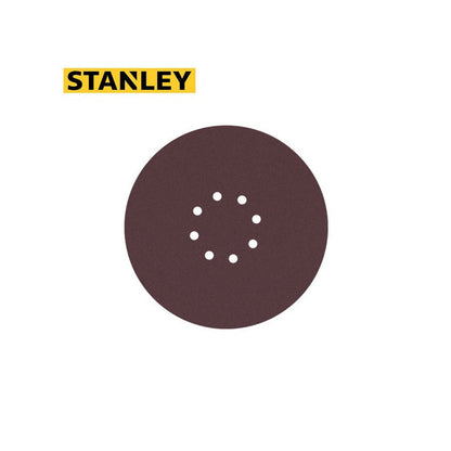 [STA0080WS] -Set De 5 Discos De Lija Con Velcro, 8-7/8 Pulg, Grano 80, Ideal Para Lijadora Sw75-B3. Stanley