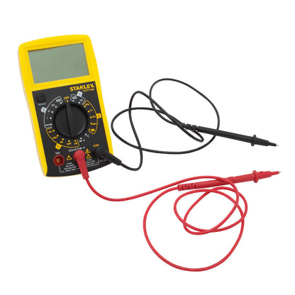 [STHT77364] -Multimetro Digital, 7 Funciones, 20 Rangos De Voltaje. Marca Stanley