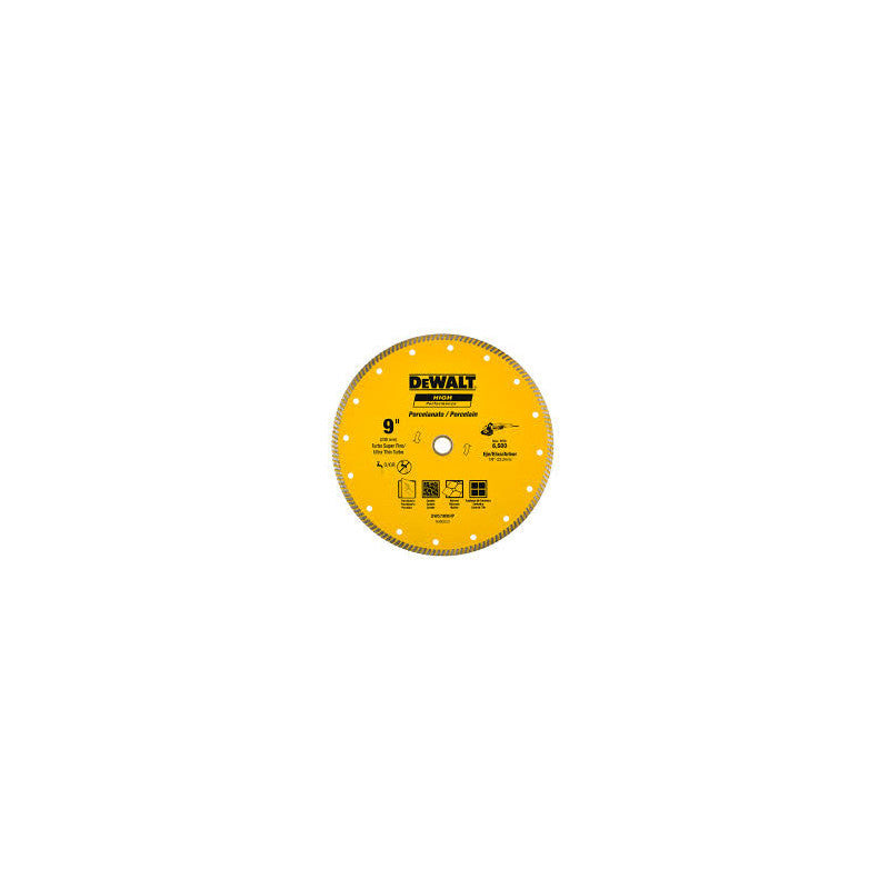 [DW57900HP] -Disco Diamantado, 9 Pulg, Ultradelgado, Para Baldosas. Marca Dewalt
