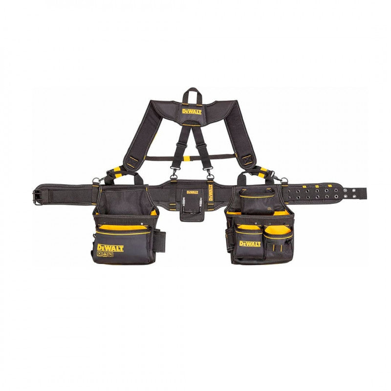[DWST540602] -Cartuchera / Portaherramientas Con Cinturon Y Tirantes Ajustable Y Multiples Compartiemientos. Marca Dewalt