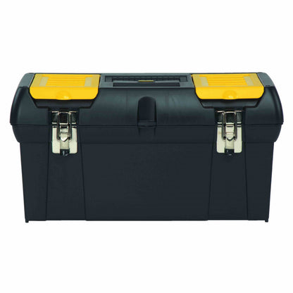 [024013S] -Caja Plastica Para Herramientas, Con Bandeja, Largo 23-5/8 Pulg, Ancho 11-3/8 Pulg, Alto 11 Pulg.marca Stanley