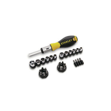 [STHT54925-840] -Juego De 29 Destornilladores, Con Ratchet, Puntas Y Copas. Marca Stanley