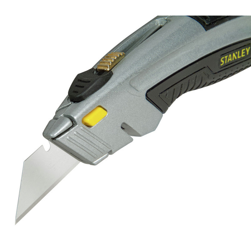 [10-788] -Cuchilla Retractil, Fatmax Instant Change, Largo De 6-5/8 Pulgadas, 168 Mm, Con 2 Hojas Estandar. Marca Stanley