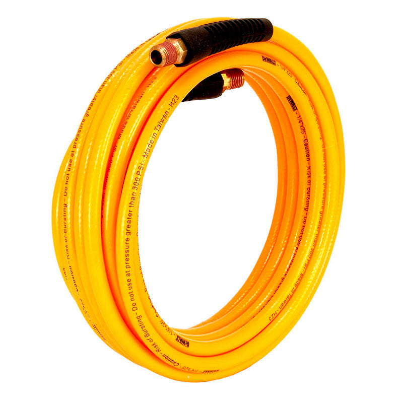 [DXCM012-0250] -Manguera De Poliuretano Para Compresor 25 Pies X 1/4 Plg. Entrada Npt 1/4. Presion Max 300psi. Dewalt