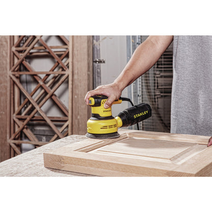 [SS30-B3] -Lijadora Roto-Orbital, Velocidad Variable, 5 Pulgagas, 300 Watts, 13,000 Opm. Marca Stanley