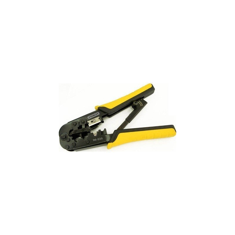 [96-225] -Pinza Ponchadora 3 En 1, Para Cables Rj45, Rj11 Y Rj12. Marca Stanley
