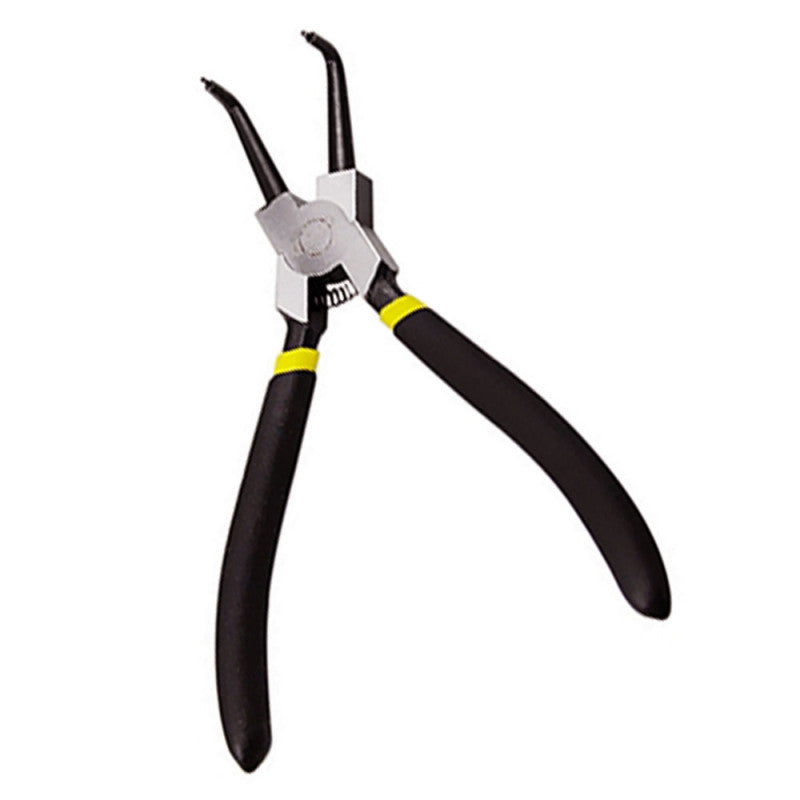 [84-274] -Alicate Para Anillos De Retencion, Interior Curvo, Largo 7 Pulg, Ancho 1-9/16 Pulg, Ancho Punta 3/8 Pulg. Marca Stanley