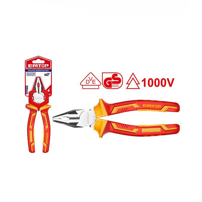 [EPLRC0831] -Alicate Aislado, De 8 Pulgadas, 1,000 Voltios. Marca Emtop