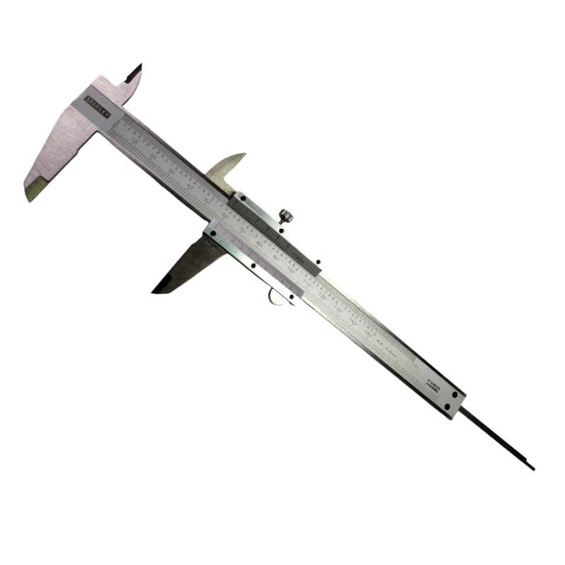 [78-201] -Vernier/Calibrador Manual, Escala Doble, Pulg Y Mm, Largo De 6 Pulgadas, Graduacion 0.001 Pulg, 0.0254 Mm. Marca Stanley