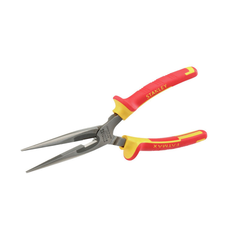[84-007] -Alicate Maxsteel Vde 1000v, De Punta Larga, Largo De 8-1/4 Pulgadas, 210 Milimetros. Marca Stanley