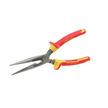 [84-007] -Alicate Maxsteel Vde 1000v, De Punta Larga, Largo De 8-1/4 Pulgadas, 210 Milimetros. Marca Stanley
