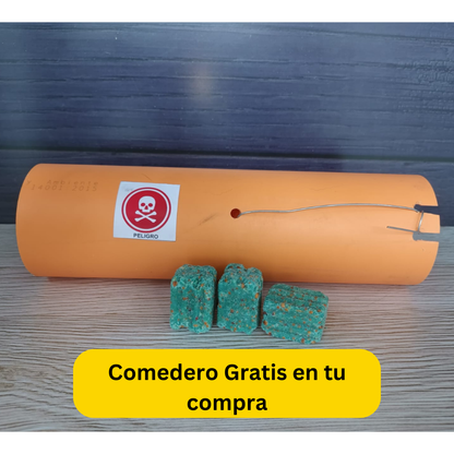 Cebo 1 libra + 1 comedero gratis