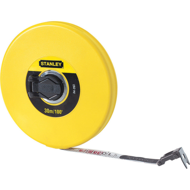 [34-262S] -Cinta Larga, Fibra De Vidrio, 1/2 Pulgadas X 30 Metros. Marca Stanley