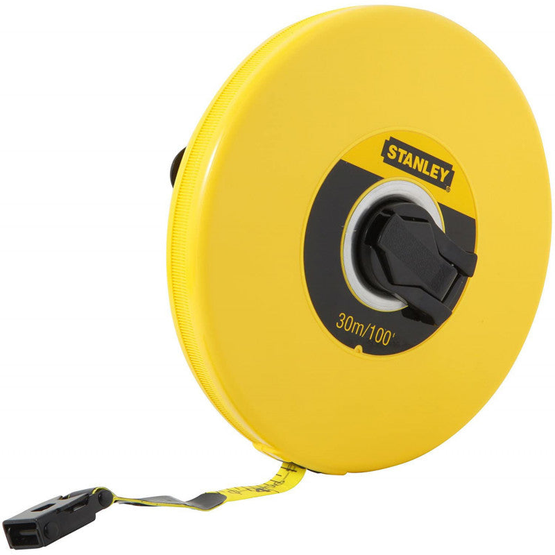 [34-262S] -Cinta Larga, Fibra De Vidrio, 1/2 Pulgadas X 30 Metros. Marca Stanley