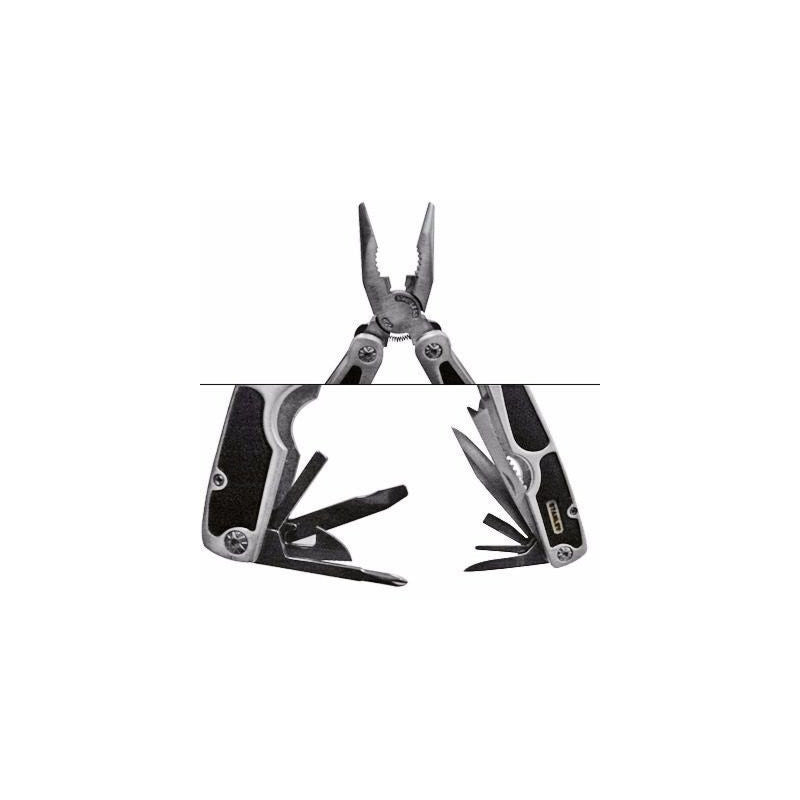 [94-806] -Alicate Multi-Herramientas Con Mango Ergonomic, De Acero Inoxidable, 28 Herramientas En 1 Con Estuche. Marca Stanley
