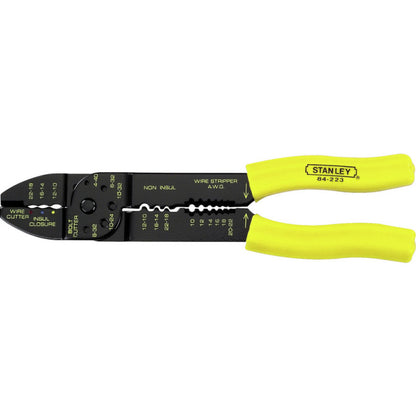 [84-223] -Alicate Multiuso Para Electricista, Para Terminales, Largo De 9-1/2 Pulgadas. Marca Stanley