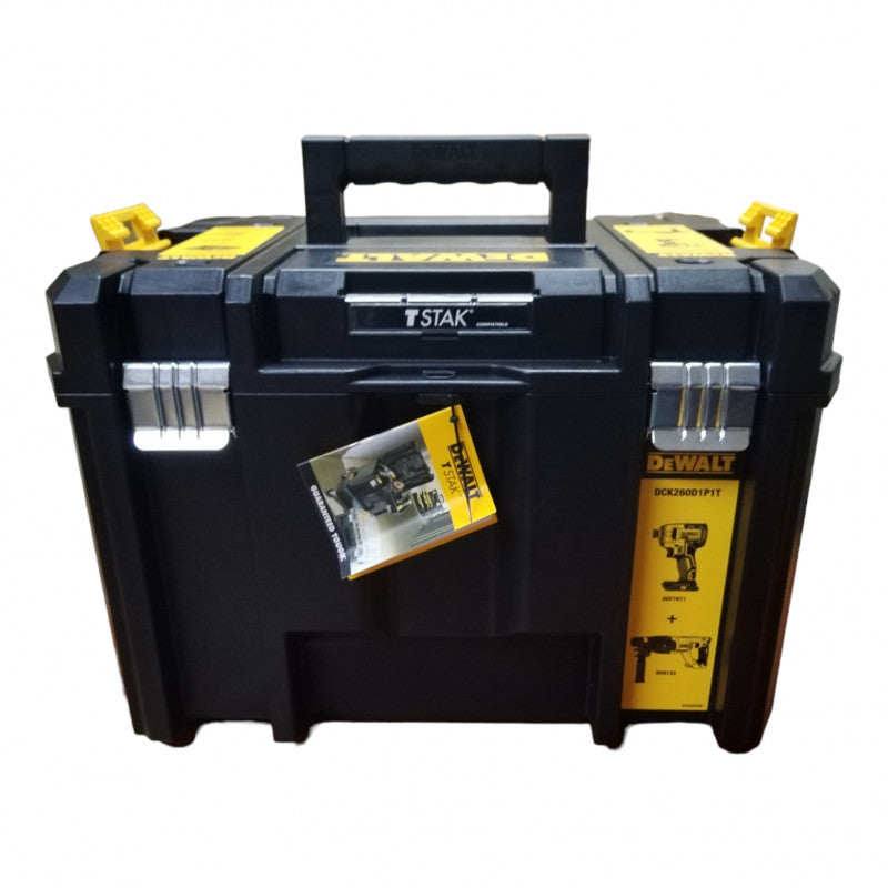 Combo Rotomartillo Sds Plus Y Atornillador De Impacto 1/4, Inalambricos, 20v, Caja Tstak. Gratis Nivel Laser. Dewalt