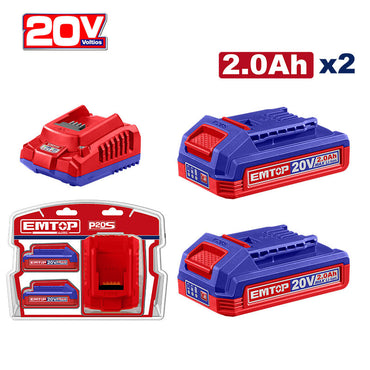 Barreno 66N Con Cargador y 2 baterias de 2AMP EMTOP