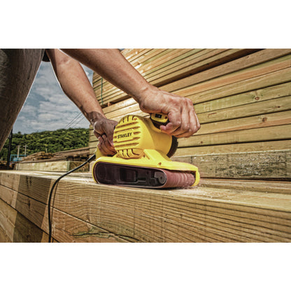 [SB90-B3] -Lijadora De Banda, 3 X 21 Pulg, 900 Watts, Velocidad Variable. Marca Stanley