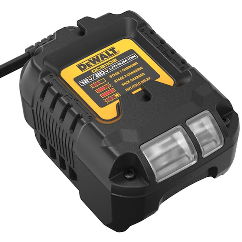 [DCB1102-B3] -Cargador De Baterias De Litio, 12 Voltios A 20 Voltios, 2 Amperios De Salida. Dewalt