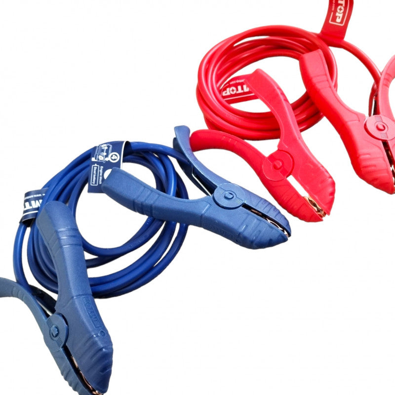 [EBCE0201] -Cable Pasa Corriente 200 Amperios, 2.5 Metros De Largo. Marca Emtop