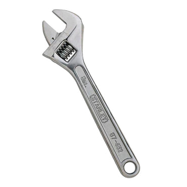[87-432LA] -Llave Ajustable De Cangrejo Cromada, Largo 8 Pulgadas, Apertura De 15/16 Pulgadas, Peso De 7.4 Onzas. Marca Stanley