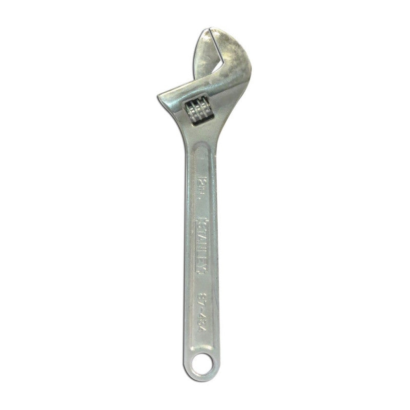 [87-434LA] -Llave Ajustable De Cangrejo Cromada, Largo De 12 Pulgadas, Apertura De 1-5/16 Pulgadas, 1.3 Libras. Marca Stanley