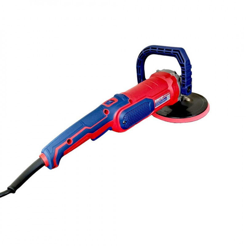 Pulidora Lustradora De 7 Pulgadas, 1400 Watts, Velocidad Variable 1500 A 3600 RPM. Marca Emtop