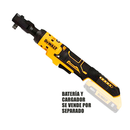 [DCF513B] -Ratchet Inalambrico Atomic 3/8 Plg, 20v, 70 Pie/Libra, Brushless, Sin Cargador Ni Bateria, (Bare Tool). Dewalt