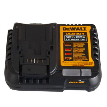 [DCB1104-B3] -Cargador De Baterias De Litio, 12 Voltios A 20 Voltios, 4 Amperios De Salida, Carga Rapida. Marca Dewalt