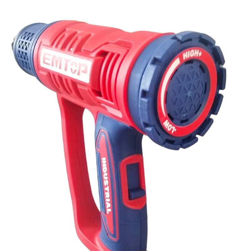 [ULHGN16045] -Pistola De Calor, 1,600 Watts, Temperatura Ajustable 50 A 550 Grados. Marca Emtop