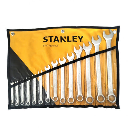 [STMT73749-LA] -Juego De 14 Llaves Combinadas Antislip Pulgadas De 1/4 A 15/16 . Marca Stanley