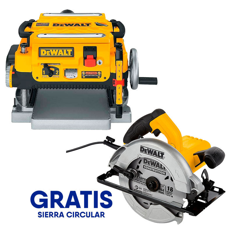 Cepillo De Banco 13 Pulg De Motor 15 Amperios De 20 De 000rpm De Cabezal De 3 Cuchillas De Gratis Sierra Circular Dwe560 Dewalt