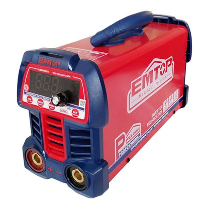 [ULWDEM2561] -Soldadora Inverter Mma/Tig Lift, 250 Amperios, 110 Y 220 Voltios, Pantalla Lcd, Tegnologia Inverter Igbt. Marca Emtop