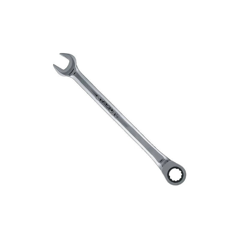 [91-986] -Llave Combinada De Ratchet, Larga Metrica, Apertura De 19 Milimetros, Largo De 246.1 Mm. Marca Stanley