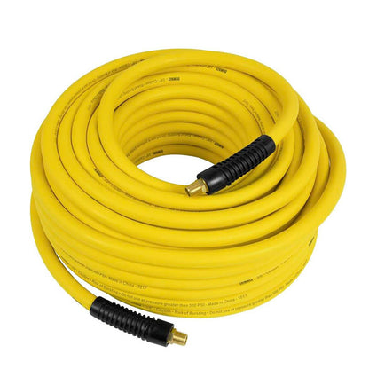 MANGUERA DE CAUCHO PARA COMPRESOR DE 100 PIES X 3/8 PLG, ENTRADA NPT 1/4, PRESION MAX 300PSI. DEWALT