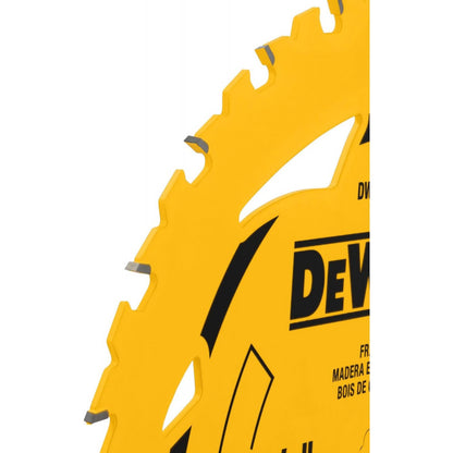 [DWA281424] -Disco De Sierra, 8-1/4 Pulg, Eje 5/8 Pulg, 24 Dientes De Carburo, Para Cortes En Madera. Dewalt
